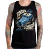 Top Men's BLACK HEART - HOT ROD BRUISER - BLACK 2 Top Men's BLACK HEART - HOT ROD BRUISER - BLACK -Fashionable street clothing 4433