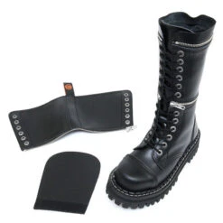 Shoes KMM 18dírkové - Black -Fashionable street clothing 50494 5