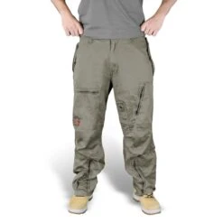Pants SURPLUS - Infantry - OLIV - 05 - 3599 -Fashionable street clothing 5539 1