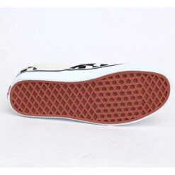 Shoes VANS - Classic Slip He - Black And White Checker - White 12 Shoes VANS - Classic Slip He - Black And White Checker - White -Fashionable street clothing 57612 5