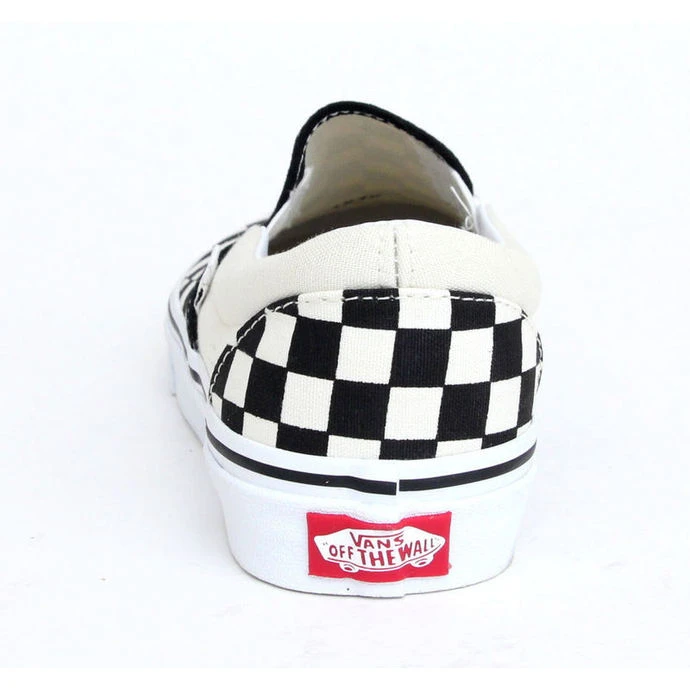 Shoes VANS - Classic Slip He - Black And White Checker - White 8 Shoes VANS - Classic Slip He - Black And White Checker - White - Image 6
