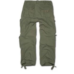 Pants Men BRANDIT - Pure Vintage Trouser Olive -Fashionable street clothing 59596 1003 2