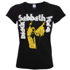 T-shirt Metal Women's Black Sabbath - BLACK - AMPLIFIED 9 T-shirt Metal Women's Black Sabbath - BLACK - AMPLIFIED -Fashionable street clothing 601damske 625