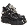 Shoes NEW ROCK - NOMADA TOWER ACERO -Fashionable street clothing 62.1M.1491 S1