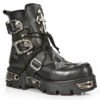Boots NEW ROCK - ITALI NEGRO, BUFALO NEGRO - 1033-S1