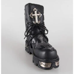 Boots NEW ROCK - ITALI NEGRO, BUFALO NEGRO - 1033-S1 -Fashionable street clothing 64075 64075 2