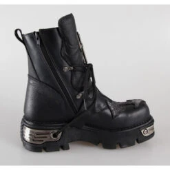 Boots NEW ROCK - ITALI NEGRO, BUFALO NEGRO - 1033-S1 -Fashionable street clothing 64075 64075 3