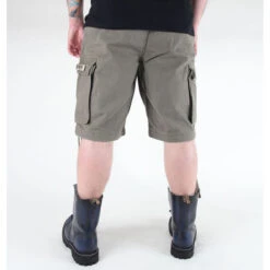 Men's Shorts MIL-TEC - Paratrooper - Prewash Oliv -Fashionable street clothing 66165 3