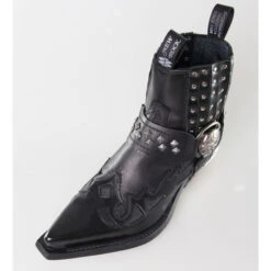 Boots NEW ROCK - ARTIC NEGRO, ITALI NEGRO, WEST NEGRO-ACERO TACON ACERO -Fashionable street clothing 66417 5