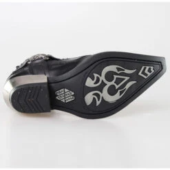 Boots NEW ROCK - ARTIC NEGRO, ITALI NEGRO, WEST NEGRO-ACERO TACON ACERO -Fashionable street clothing 66417 6