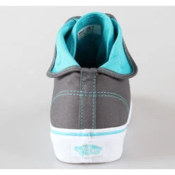 Shoes VANS - U Authentic Hi 2 - Pewter / Scuba Blue -Fashionable street clothing 69830 4