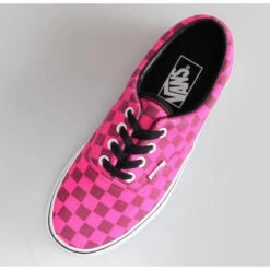 Women's Shoes VANS - AT Era - (Xtuff) Neon Pink / Check -Fashionable street clothing 69882 5