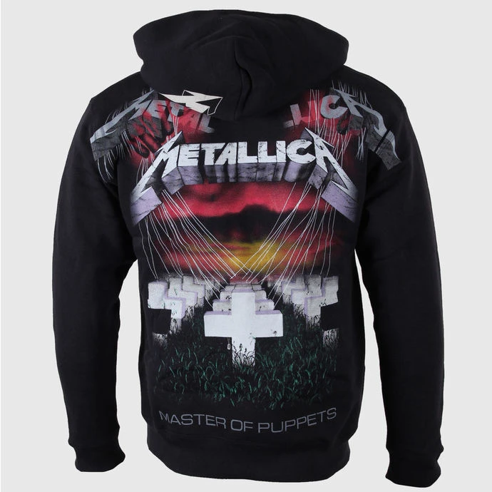 Men's Sweatshirt Metallica - Master Of Puppets - Black 3 Men's Sweatshirt Metallica - Master Of Puppets - Black