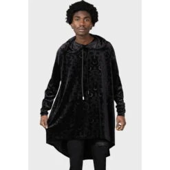 Unisex Sweatshirt KILLSTAR - Wyvern - Black -Fashionable street clothing 6fzxgp13