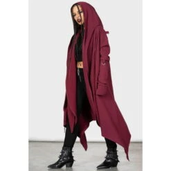 Women's Hoodie (cardigan) KILLSTAR - Assassins - Red 8 Women's Hoodie (cardigan) KILLSTAR - Assassins - Red -Fashionable street clothing 6v6q41sg