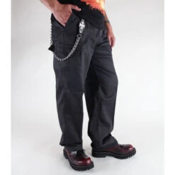 Men's Trousers BRANDIT - US Ranger Hose Black -Fashionable street clothing 70105 4