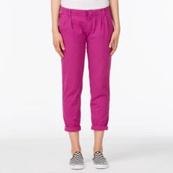 Women's Trousers VANS - G Pleated Chino - Boysenberry