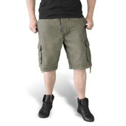 Men's Shorts SURPLUS VINTAGE - Olive -Fashionable street clothing 7064 7064 1