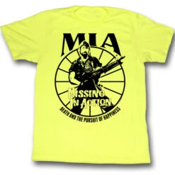 Men's T-shirt Missing In Battle (Chuck Norris) - Still Missing - AC