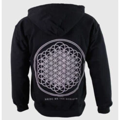 Men's Sweatshirt Bring Me The Horizon - Flower Of Life Zip - Blk - ROCK OFF