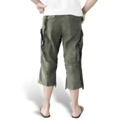 Shorts 3/4 Men SURPLUS - Vintage - Olive -Fashionable street clothing 7537 3