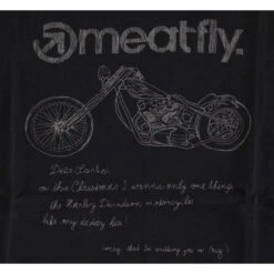 Men's T-shirt MEATFLY - WISHLIST B -Fashionable street clothing 75431 2