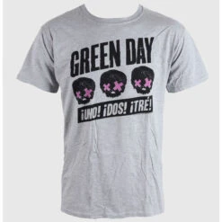 Men's T-shirt Green Day - Heads Better Than - Grey - BRAVADO EU