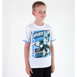 Boys' T-shirt TV MANIA - Star Wars Clone - White