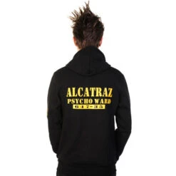 Men's Sweatshirt BANNED - Alcatraz - Black 5 Men's Sweatshirt BANNED - Alcatraz - Black -Fashionable street clothing 77778 4