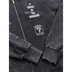 Men's Sweatshirt DISTURBIA - Ghost - BLK / Acid Wash -Fashionable street clothing 81667 5