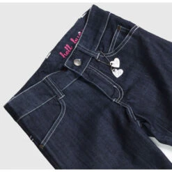 Pants Women HELL BUNNY - Blue -Fashionable street clothing 83999 3