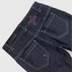 Pants Women HELL BUNNY - Blue -Fashionable street clothing 83999 4