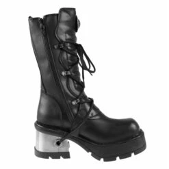 Boots NEW ROCK - Italian Black - Nomada - Planning -Fashionable street clothing 85644 009