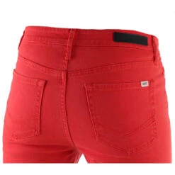 Pants Women VANS - High Rise Back Zipper Flame - Scarlet -Fashionable street clothing 86298 6