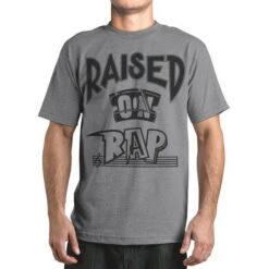 T-shirt Street Men's - Raised On Rap - FAMOUS STARS & STRAPS