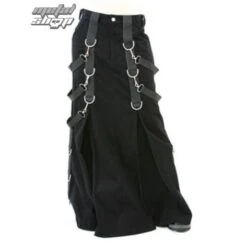 Kilt Aderlass - Belt Skirt Denim Black