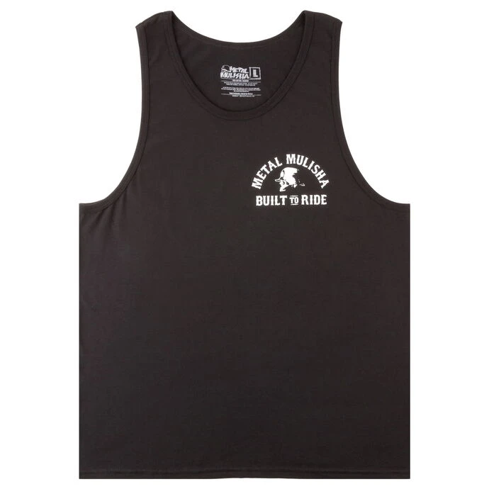 Men's Tank Top METAL MULISHA - SERVICE BLK 3 Men's Tank Top METAL MULISHA - SERVICE BLK