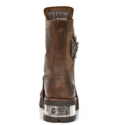 Boots NEW ROCK - VENTURE AVIADOR MARRON M3 ACERO ORIF -Fashionable street clothing 90684 3
