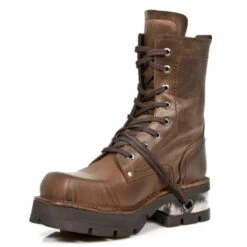 Boots NEW ROCK - VENTURE AVIADOR MARRON M3 ACERO ORIF -Fashionable street clothing 90684 5