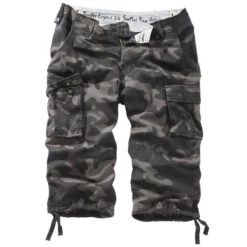 Shorts 3/4 Men SURPLUS - TROOPER LEGEND - BLACK CAMO