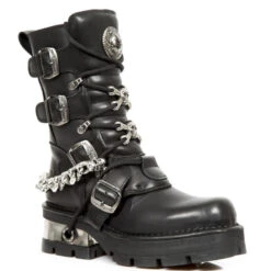 Boots NEW ROCK - Itali Negro - Nomada Negro - Planing Negro