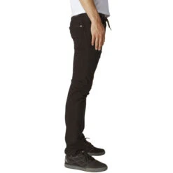 Pants Men FOX - Dagger - Black Vintage -Fashionable street clothing 93618 3