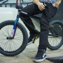 Pants Men FOX - Dagger - Black Vintage -Fashionable street clothing 93618 5