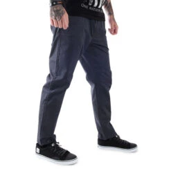 Pants Men GLOBE - Goodstock Beach Pant - Charcoal -Fashionable street clothing 93806 2