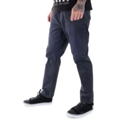 Pants Men GLOBE - Goodstock Beach Pant - Charcoal -Fashionable street clothing 93806 4