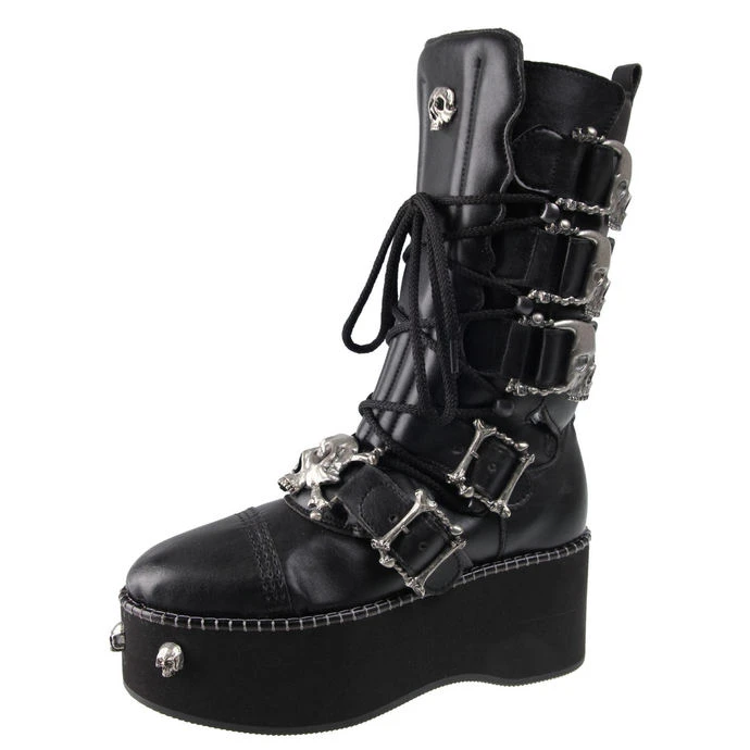 Wedge Boots Women's - ALCHEMY GOTHIC 3 Wedge Boots Women's - ALCHEMY GOTHIC