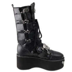 Wedge Boots Women's - ALCHEMY GOTHIC 10 Wedge Boots Women's - ALCHEMY GOTHIC -Fashionable street clothing 94609 3