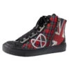 High Sneakers Women's ANARCHY-PUNK - ALCHEMY GOTHIC