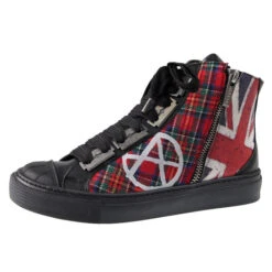 High Sneakers Women's ANARCHY-PUNK - ALCHEMY GOTHIC