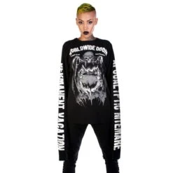 T-shirt Hardcore Women's - Doom - DISTURBIA 8 T-shirt Hardcore Women's - Doom - DISTURBIA -Fashionable street clothing 95507 2